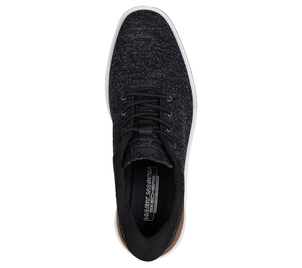 Men Skechers Slip-ins Mark Nason: Casual Glide Cell - Robins Sneakers Black  USA |  1597-ZXAWO