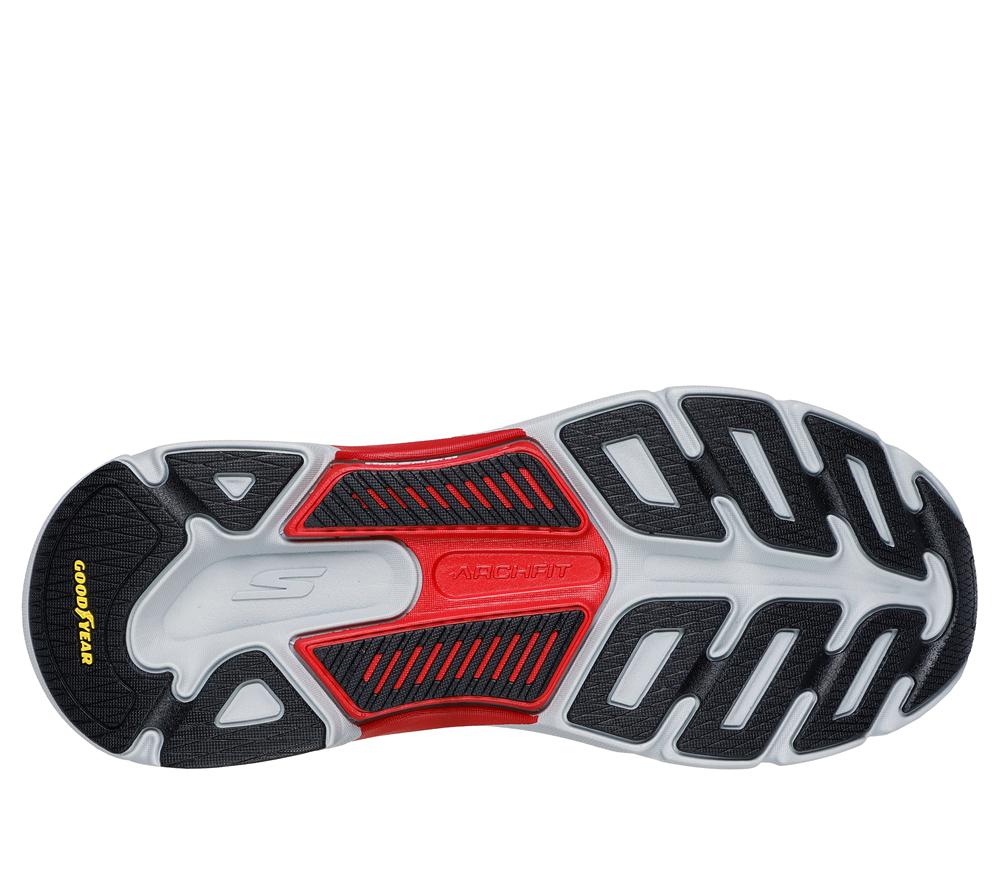 Men Skechers Slip-ins: Max Cushioning Arch Fit 2.0 Sneakers Navy / Red  USA |  1937-TUVZJ