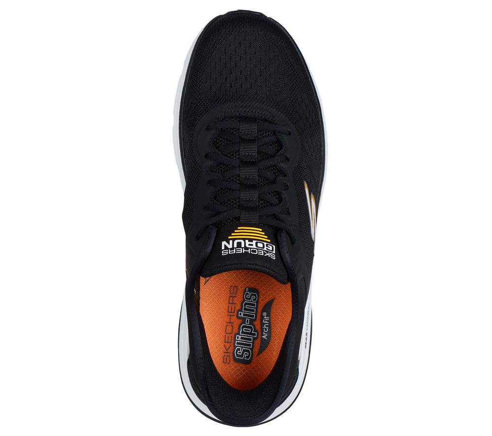 Men Skechers Slip-ins: Max Cushioning Arch Fit 2.0 - Antilles Sneakers Black  USA |  8214-LVACB