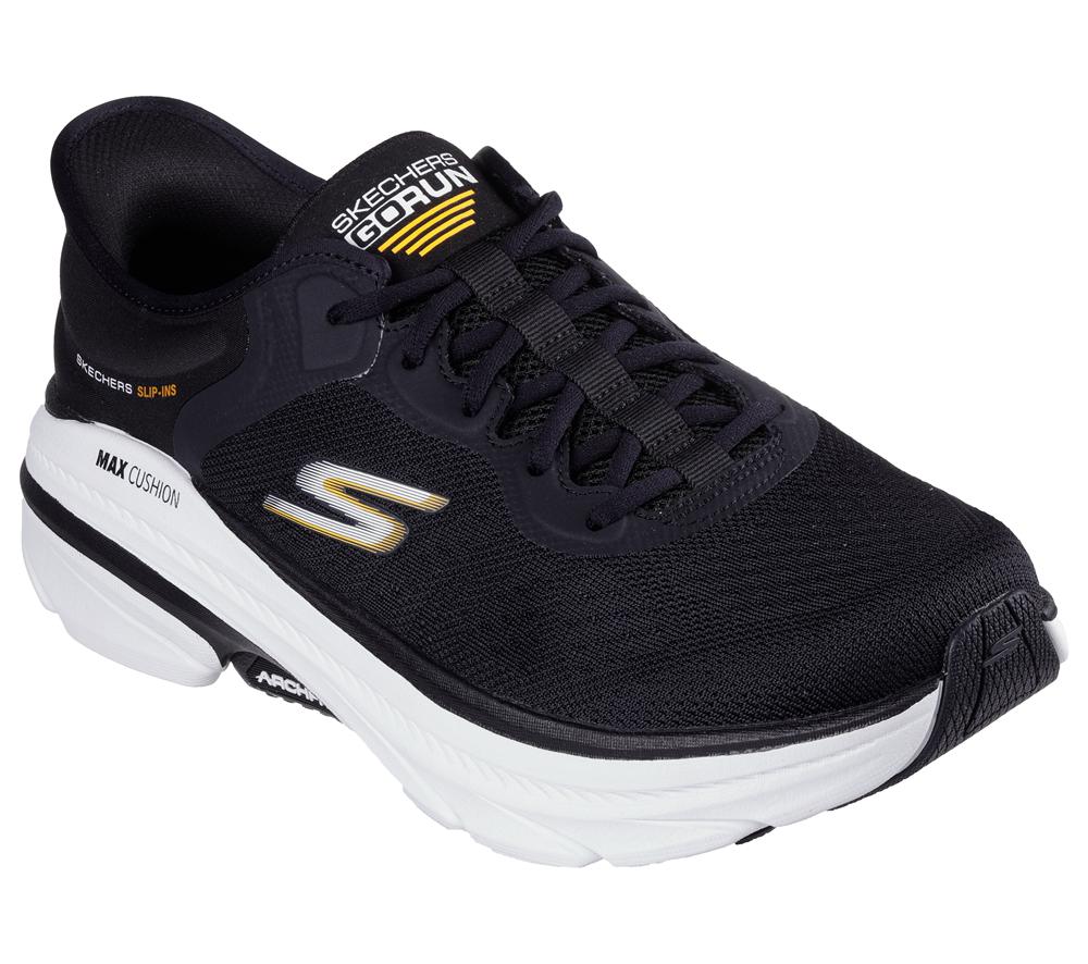 Men Skechers Slip-ins: Max Cushioning Arch Fit 2.0 - Antilles Sneakers Black  USA |  8214-LVACB
