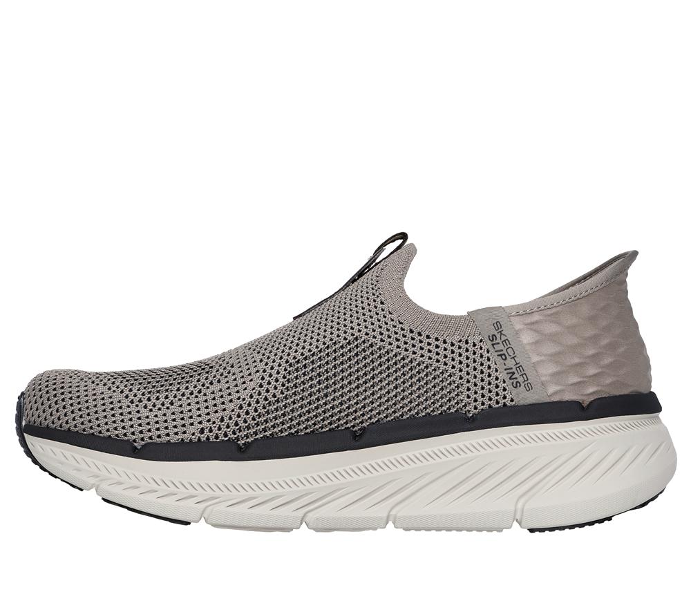 Men Skechers Slip-ins: Max Cushioning Premier 2.0 Slip On Shoes Taupe Brown  USA |  9156-BISFK