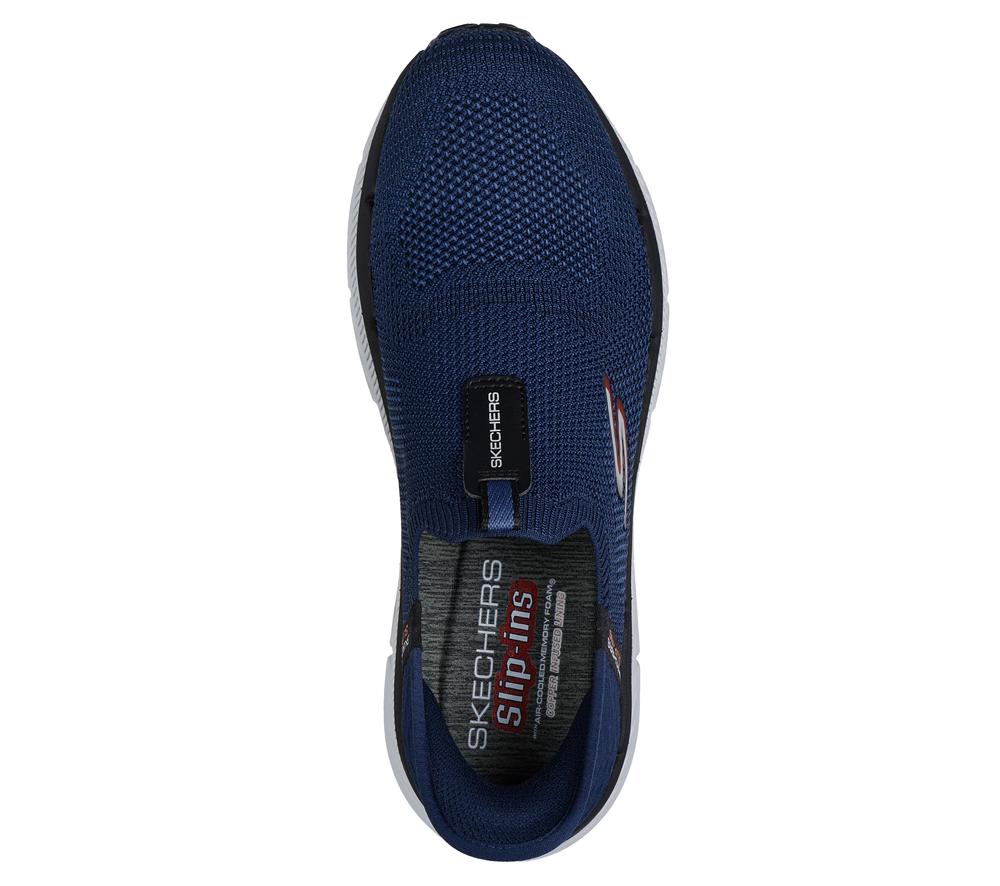 Men Skechers Slip-ins: Max Cushioning Premier 2.0 Slip On Shoes Navy  USA |  1059-VNKGU