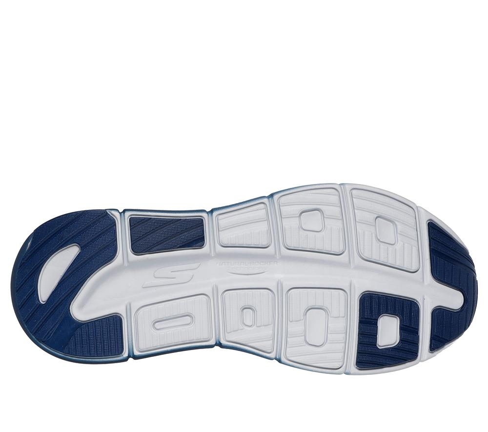 Men Skechers Slip-ins: Max Cushioning Premier 2.0 Slip On Shoes Navy / Orange  USA |  1690-PUMFL