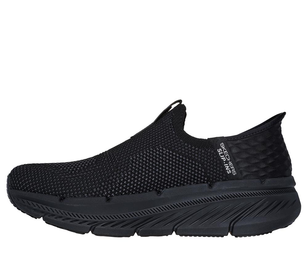 Men Skechers Slip-ins: Max Cushioning Premier 2.0 Hands Free Slip Ins Black  USA |  3107-BZODG
