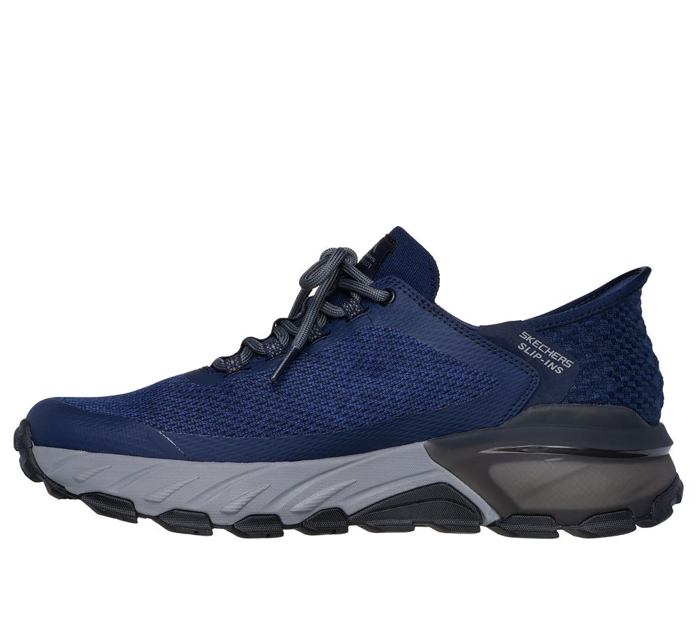 Men Skechers Slip-ins: Max Protect - Assembly Hands Free Slip Ins Navy  USA |  2703-LFNKB