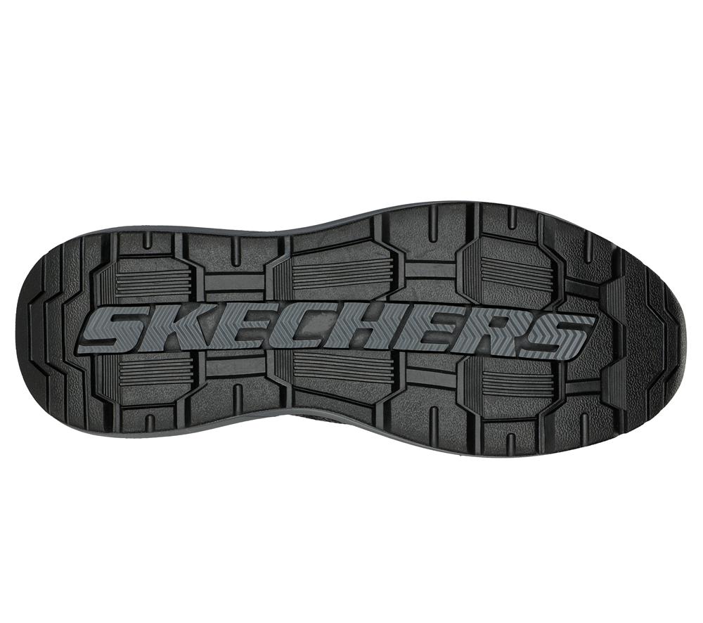 Men Skechers Slip-ins: Neville - Rovelo Slip On Shoes Black  USA |  9361-NUEID