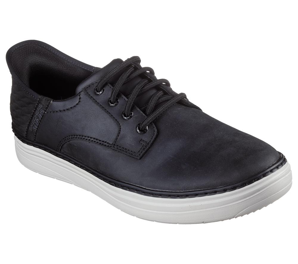 Men Skechers Slip-ins RF: Hyland - Radley Smart Shoes Black  USA |  8140-FJTWQ