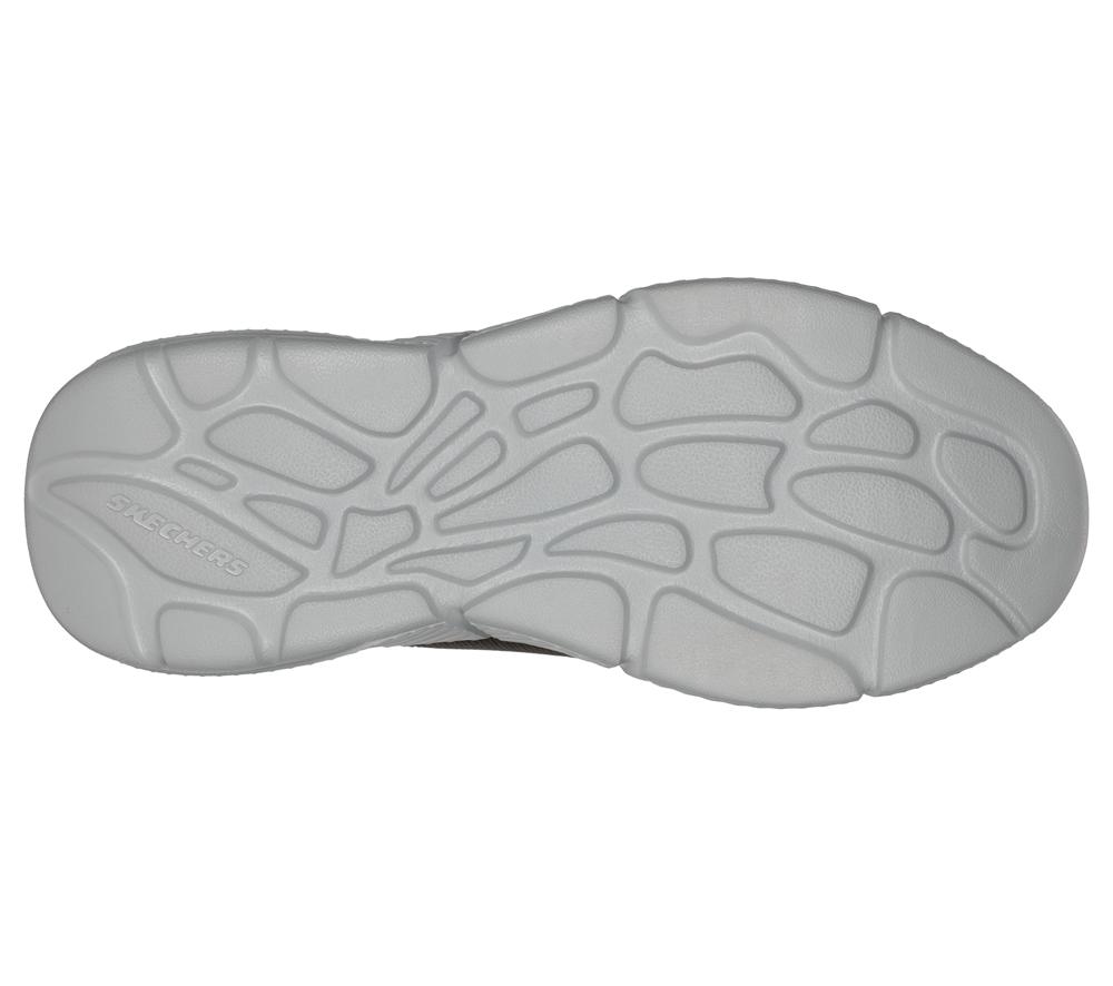 Men Skechers Slip-ins RF: Ingram - Brackett Slip On Shoes Black / Grey  USA |  1392-RAHXW