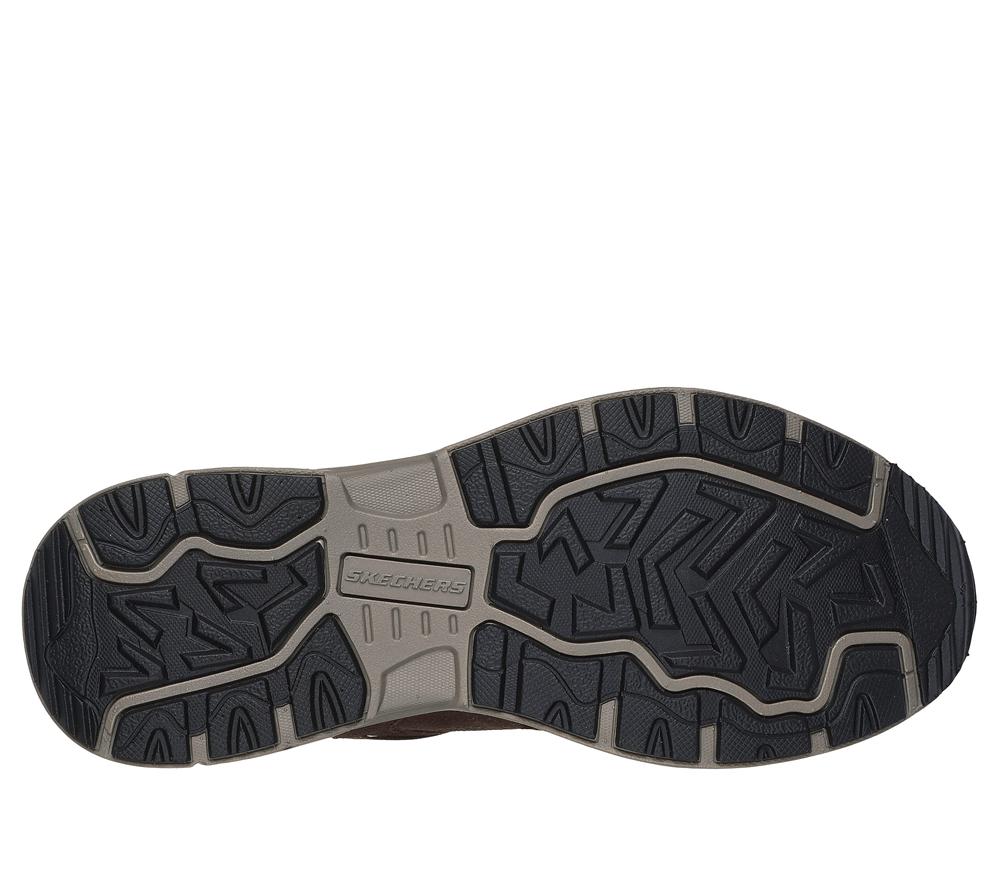 Men Skechers Slip-ins RF: Oak Canyon Hands Free Slip Ins Brown / Black  USA |  6129-VGIFN