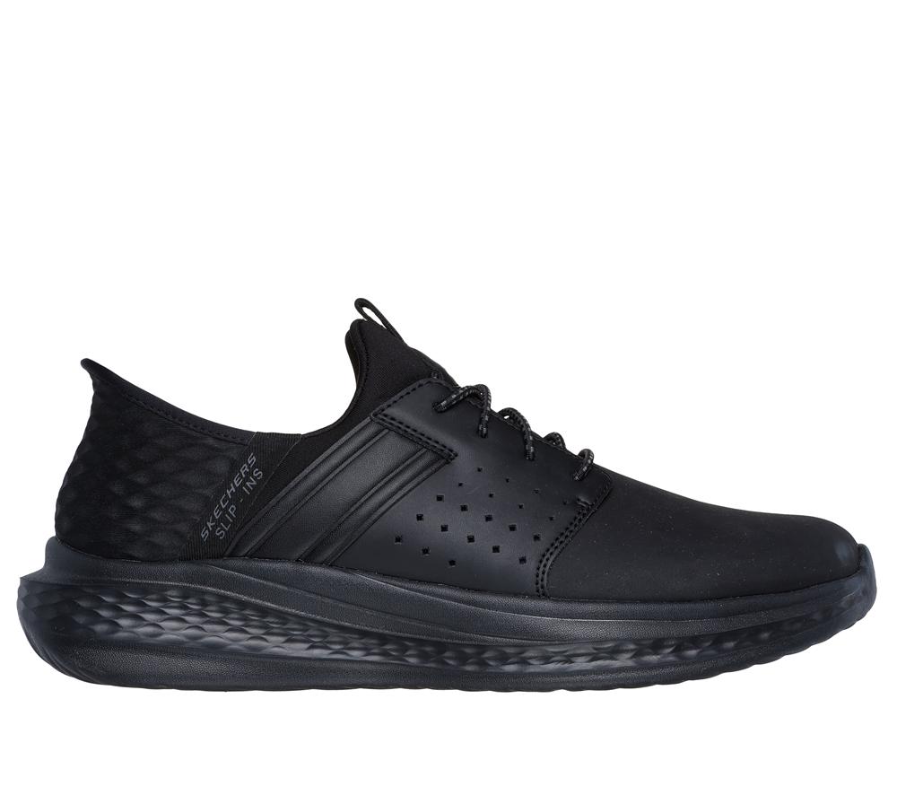 Men Skechers Slip-ins RF: Slade - Zachary Hands Free Slip Ins Black  USA |  3748-KQCBX