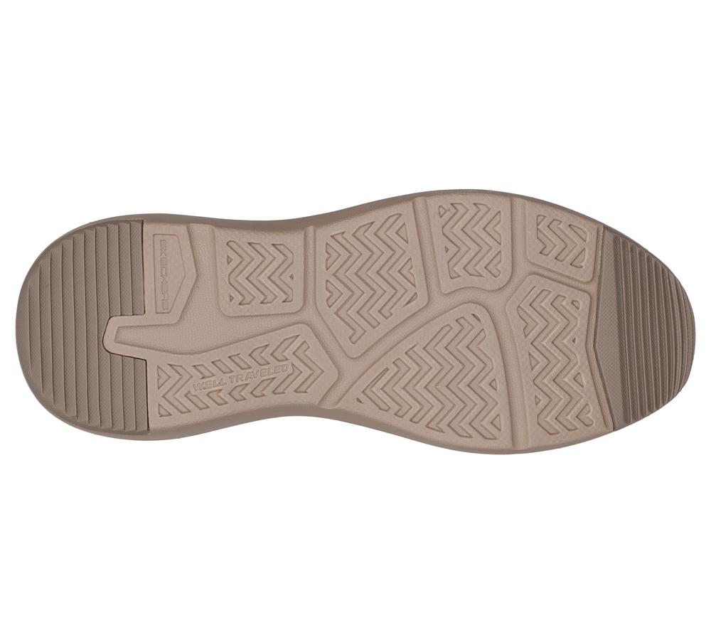 Men Skechers Slip-ins Relaxed Fit: Parson - Oswin Smart Shoes Desert Brown  USA |  7298-PJLDF