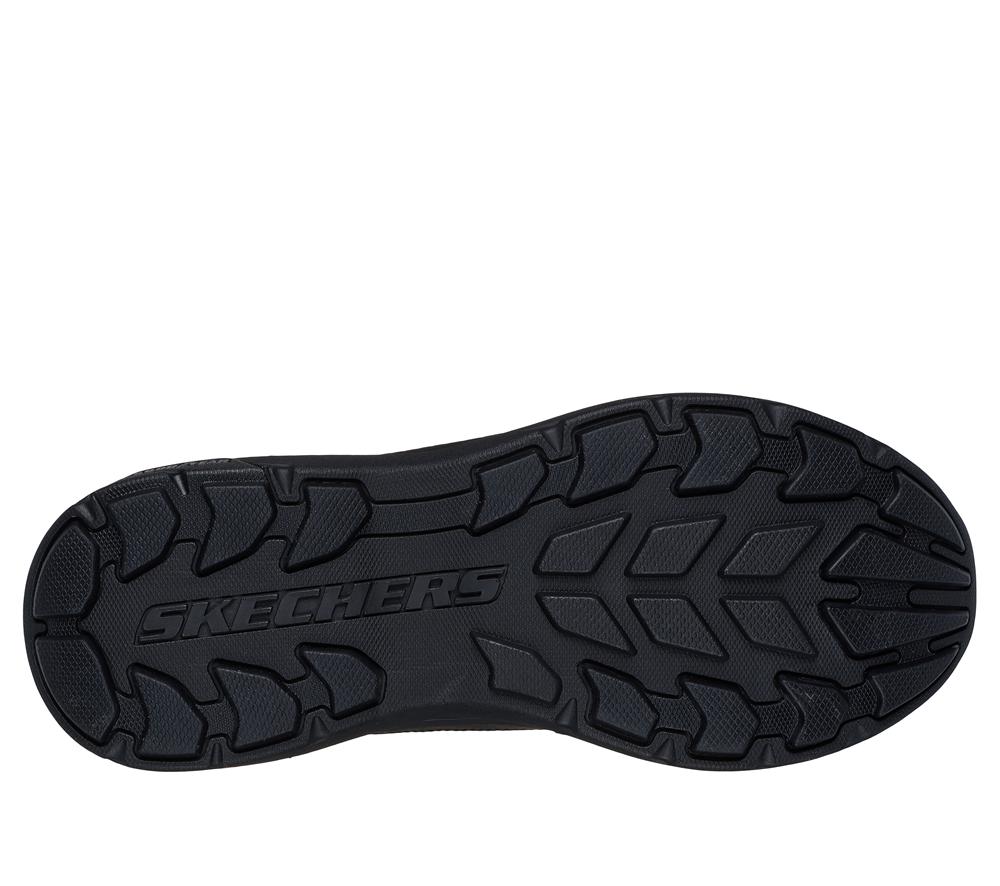 Men Skechers Slip-ins Relaxed Fit: Pollard - Waylon Boots Black  USA |  0862-NVJQF