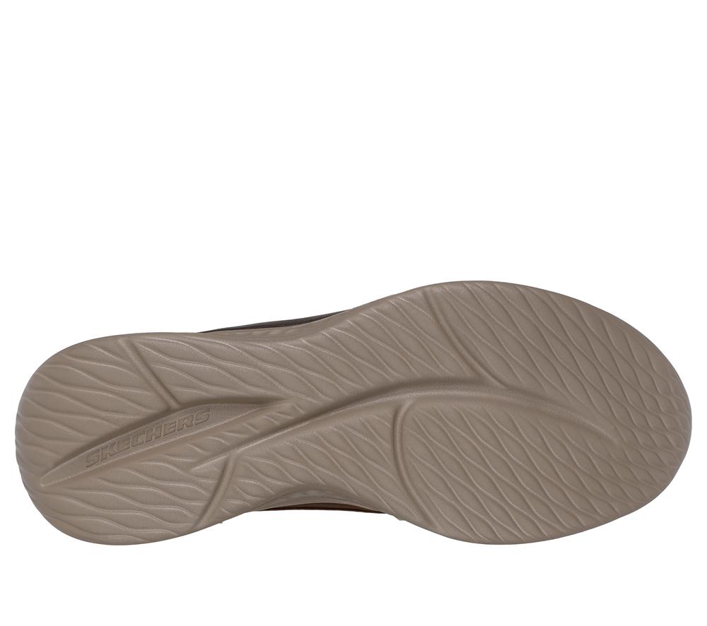Men Skechers Slip-ins Relaxed Fit: Slade - Cooper Hands Free Slip Ins Brown  USA |  7028-IJTXR