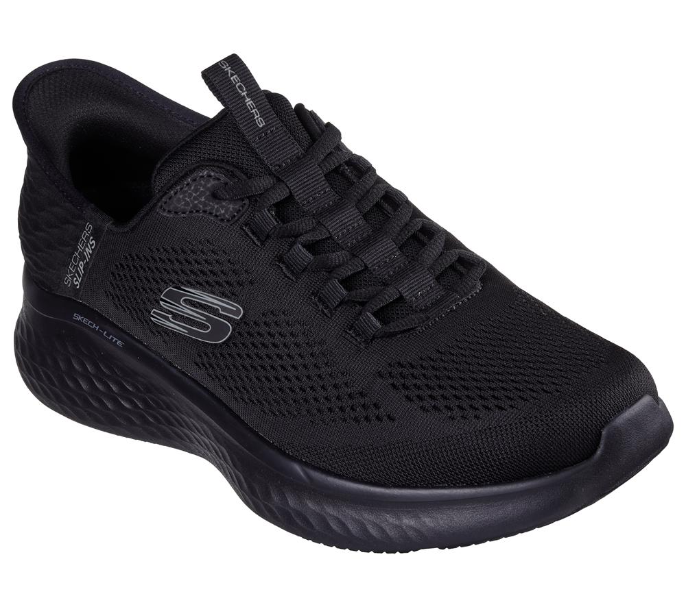 Men Skechers Slip-ins: Skech-Lite Pro - Primebase Hands Free Slip Ins Black  USA |  1069-JVSLI