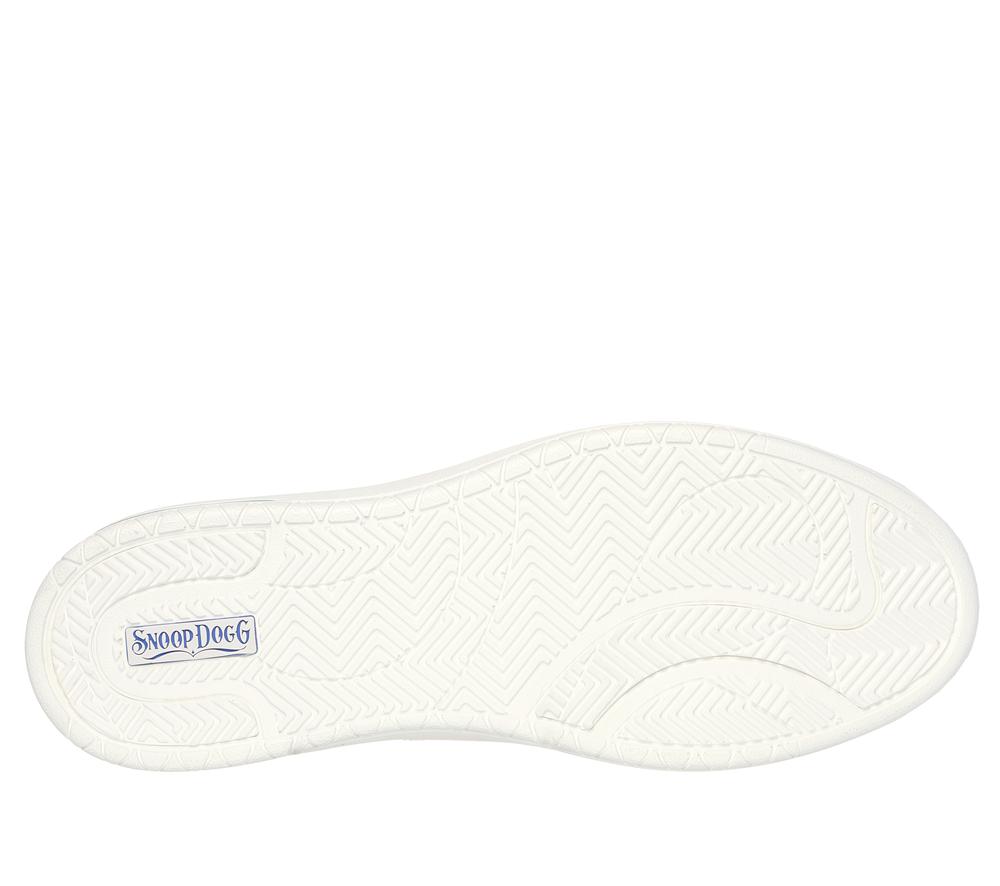 Men Skechers Slip-ins Snoop Dogg: Doggy Air Sneakers White  USA |  2947-WCGIV