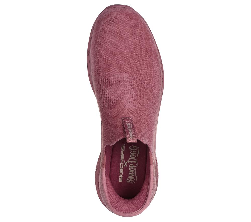 Men Skechers Slip-ins: Snoop Flex - Velvet Slip On Shoes Rose  USA |  1052-TJSDO