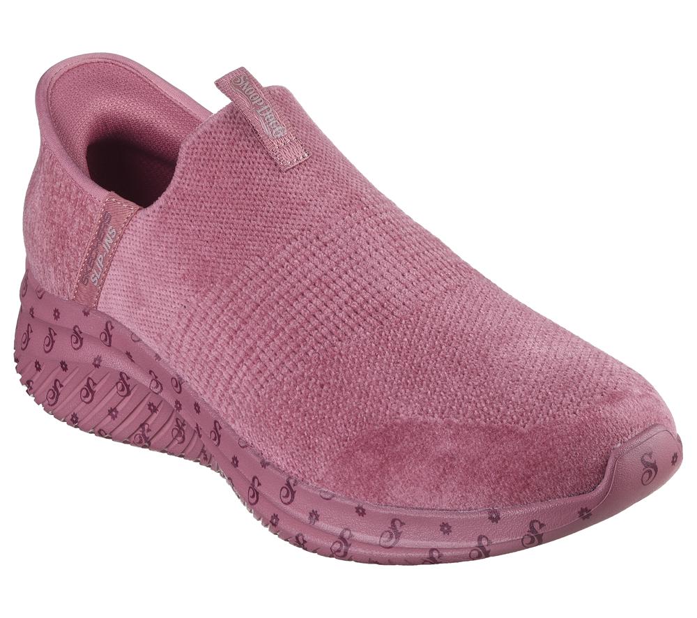 Men Skechers Slip-ins: Snoop Flex - Velvet Slip On Shoes Rose  USA |  1052-TJSDO