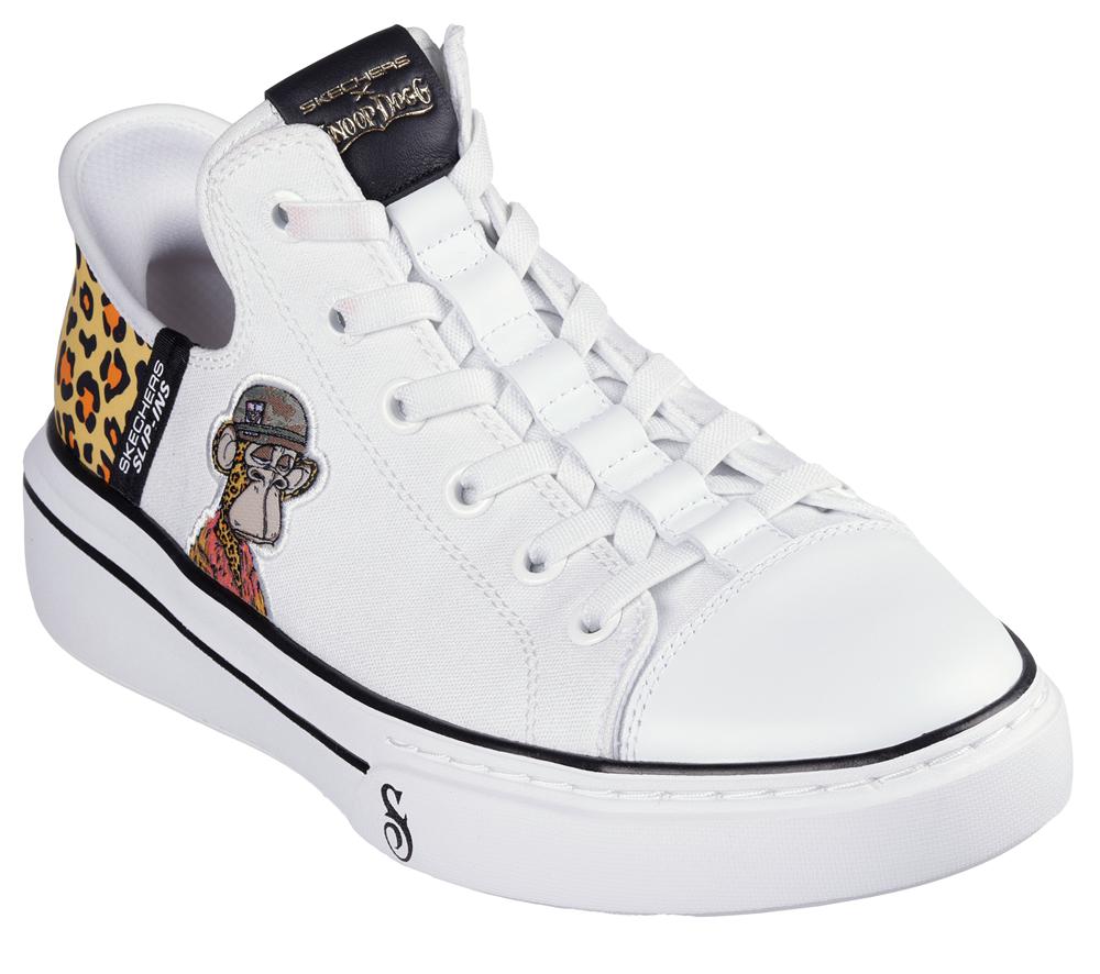 Men Skechers Slip-ins: Snoop One - Bombay Slip-in's Hands Free Slip Ins White  USA |  0681-GSWVQ