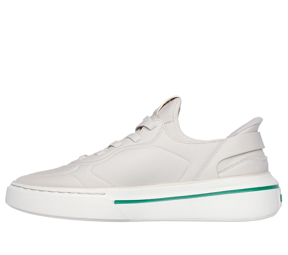 Men Skechers Slip-ins: Snoop One - Next Episode Hands Free Slip Ins Off White  USA |  8796-YSFUW