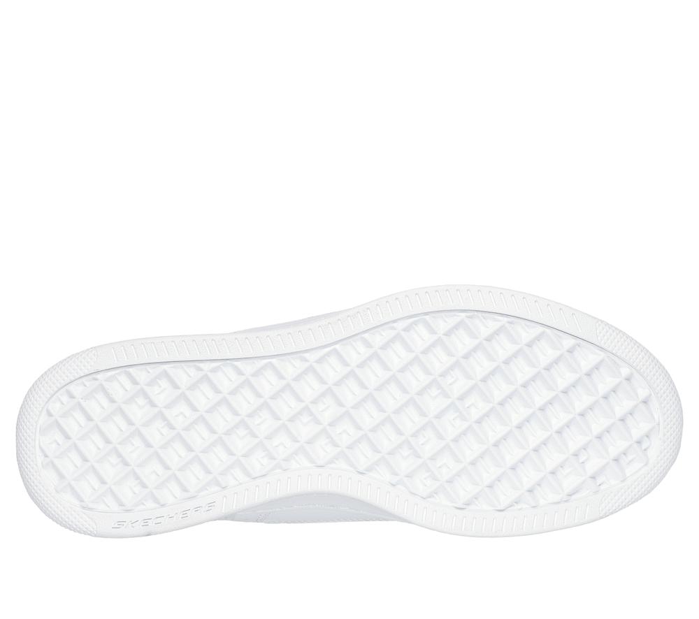 Men Skechers Slip-ins: Sport Court 92 - Distown Hands Free Slip Ins White  USA |  8963-JDEMF