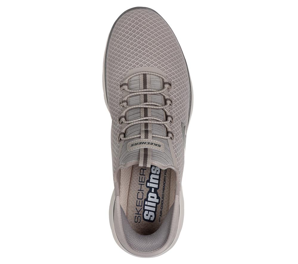 Men Skechers Slip-ins: Summits - High Range Sneakers Taupe Brown  USA |  3281-IRXKC