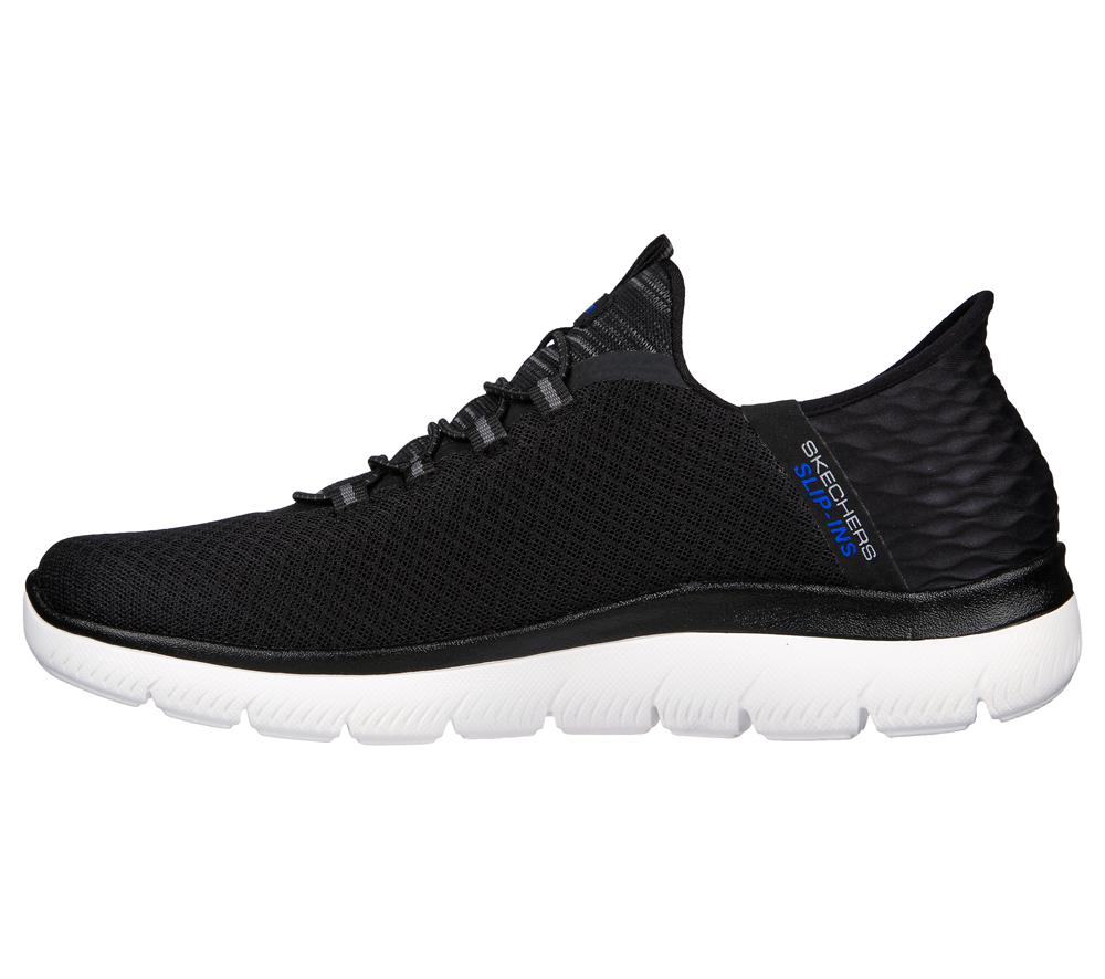 Men Skechers Slip-ins: Summits - High Range Slip On Shoes Black  USA |  7128-YCLWU
