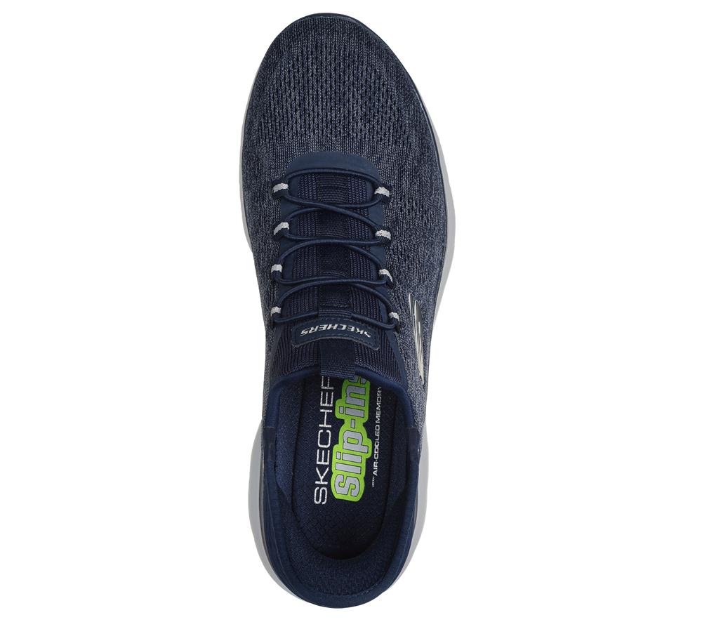 Men Skechers Slip-ins: Summits - Key Pace Slip On Shoes Navy  USA |  8317-YGBOK