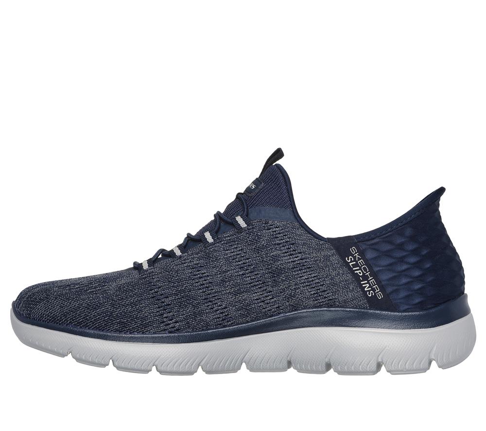 Men Skechers Slip-ins: Summits - Key Pace Slip On Shoes Navy  USA |  8317-YGBOK