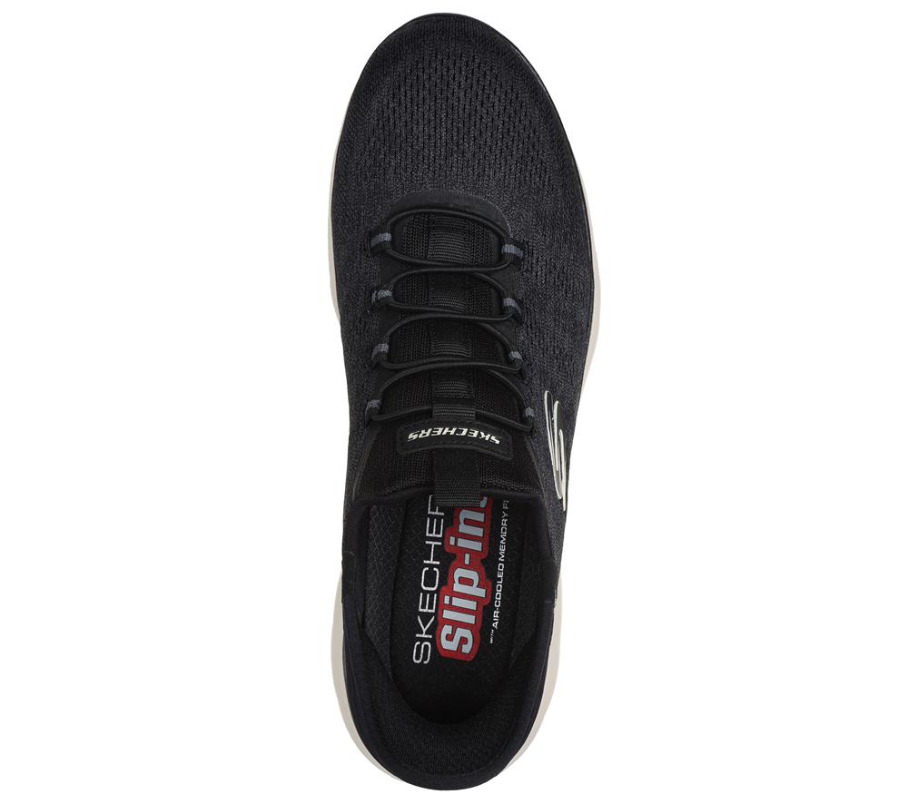Men Skechers Slip-ins: Summits - Key Pace Slip On Shoes Black  USA |  4701-WYQTP