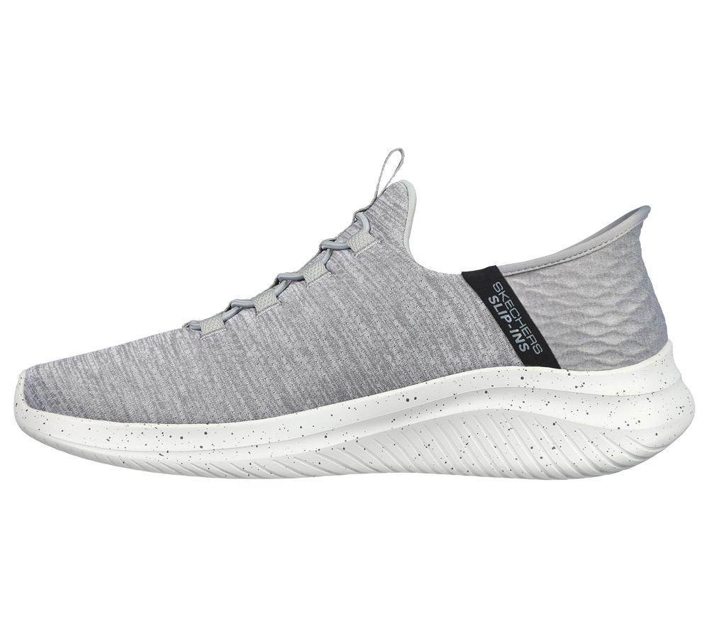 Men Skechers Slip-ins: Ultra Flex 3.0 - Right Away Sneakers Grey  USA |  9452-JNDVP