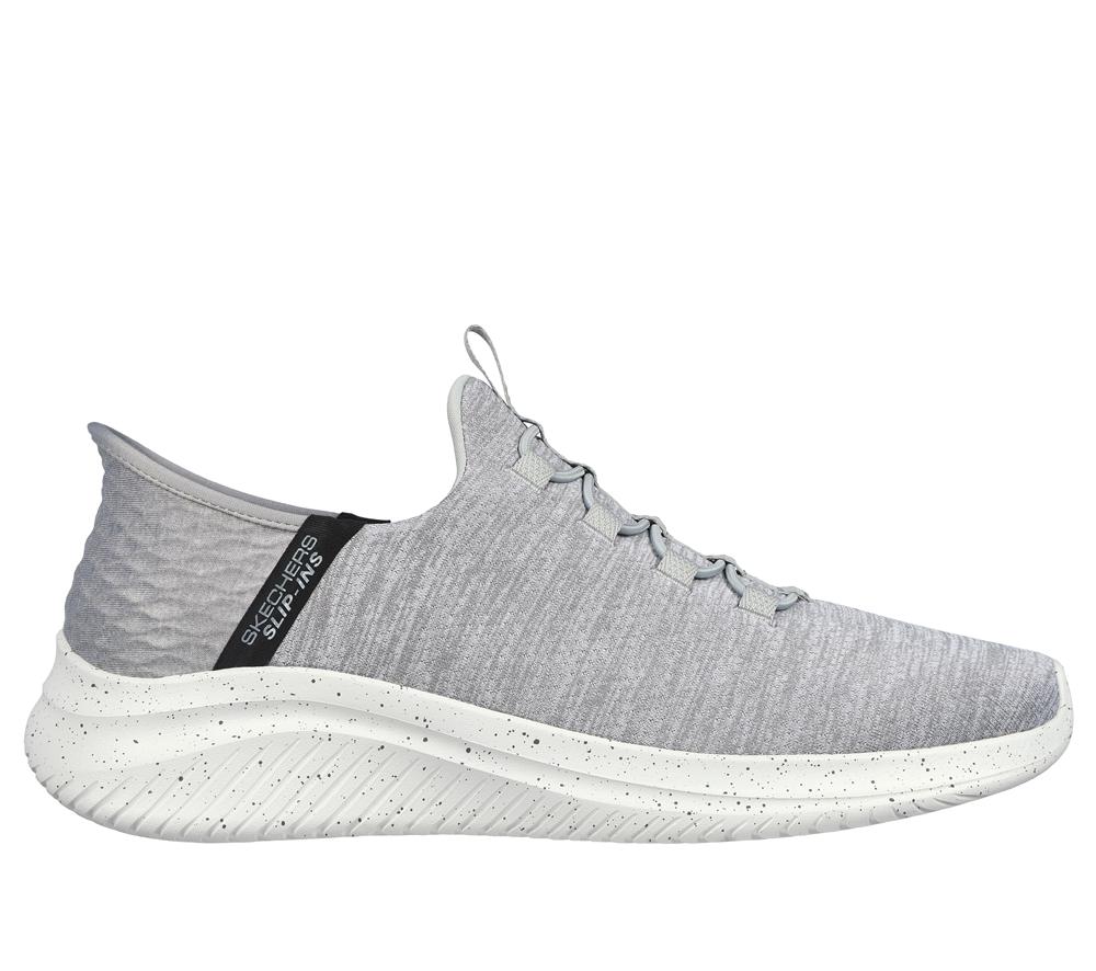 Men Skechers Slip-ins: Ultra Flex 3.0 - Right Away Sneakers Grey  USA |  9452-JNDVP