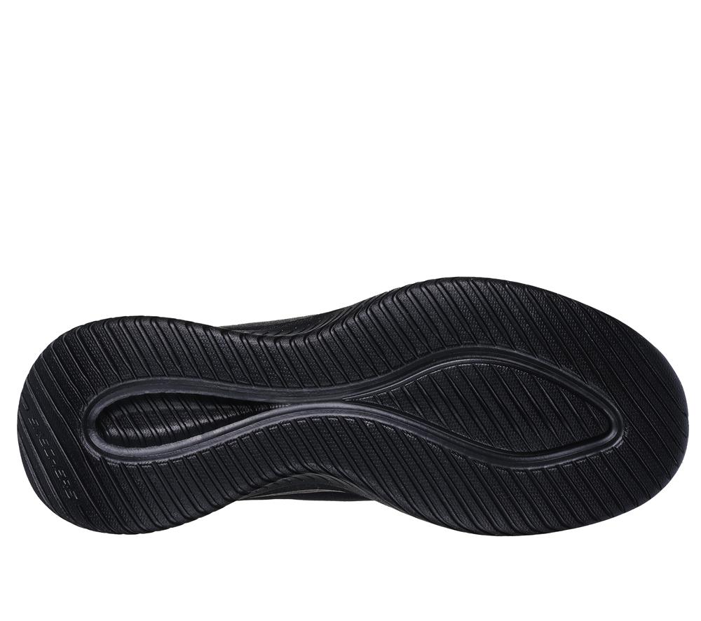 Men Skechers Slip-ins: Ultra Flex 3.0 - Right Away Slip On Shoes Black  USA |  7386-RAIDV