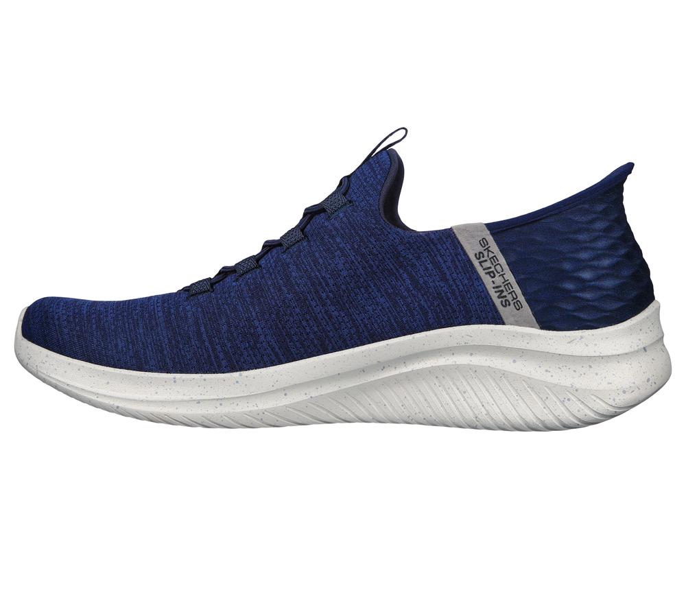 Men Skechers Slip-ins: Ultra Flex 3.0 - Right Away Hands Free Slip Ins Navy  USA |  3962-KBPLW