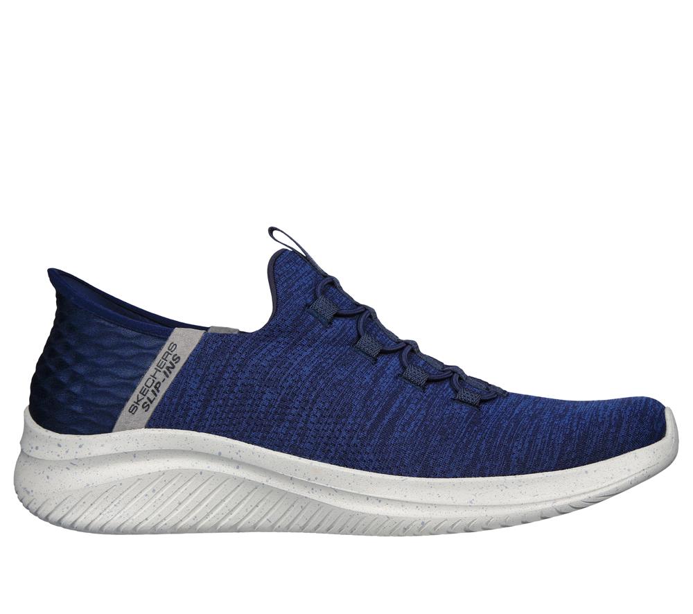 Men Skechers Slip-ins: Ultra Flex 3.0 - Right Away Hands Free Slip Ins Navy  USA |  3962-KBPLW