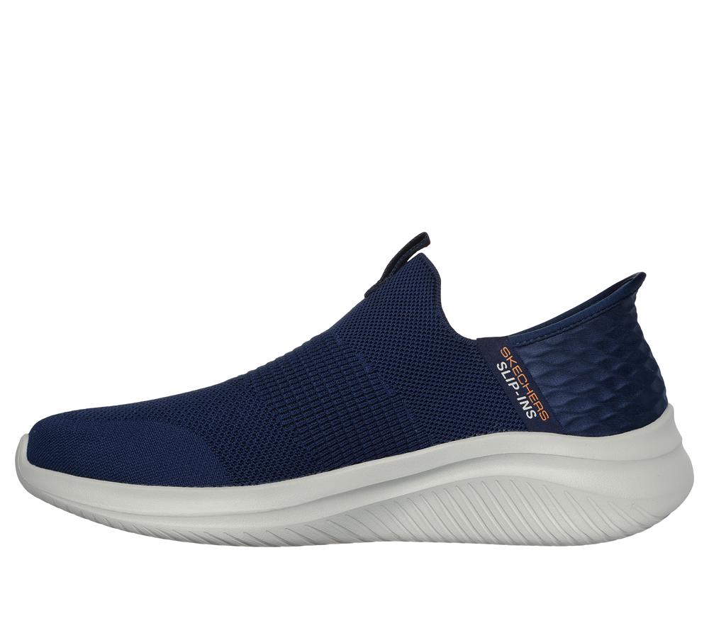 Men Skechers Slip-ins: Ultra Flex 3.0 - Smooth Step Sneakers Navy  USA |  9841-TKAID