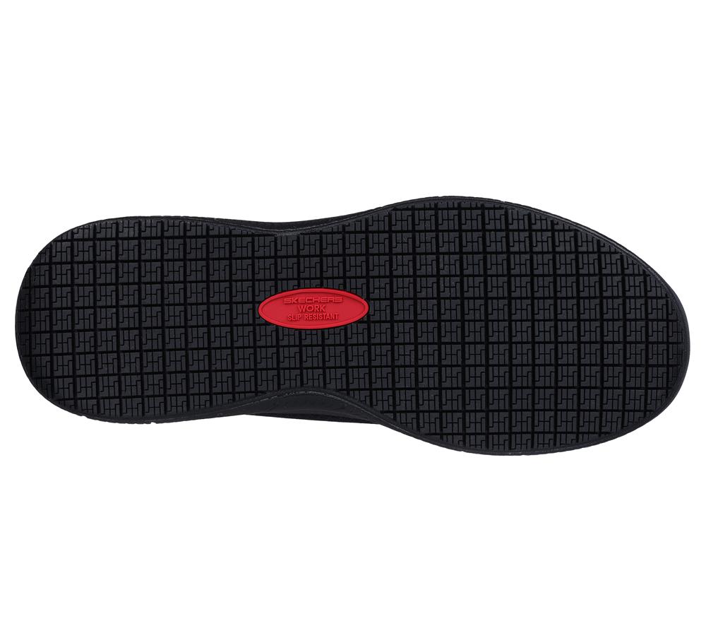 Men Skechers Slip-ins Work Slip-Resistant: Summits - Colsin Work Shoes Black  USA |  5361-HZROW