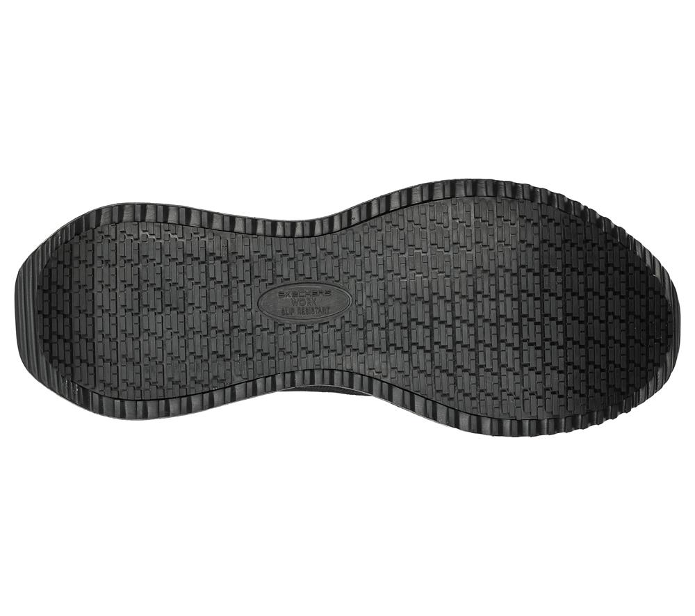 Men Skechers Slip-ins Work: Tilido - Fletchit Work Shoes Black  USA |  8197-RMJKC