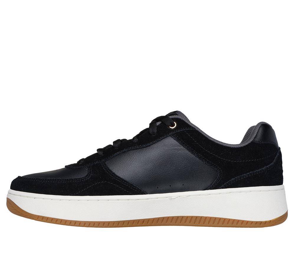 Men Skechers Sport Court 2.0 - Yaros Sneakers Black / Natural  USA |  0314-YXEWM