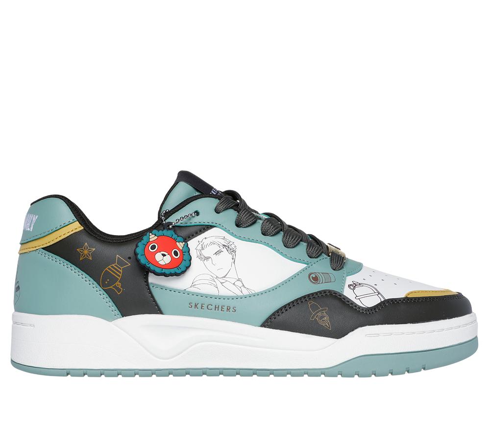 Men Skechers Spy x Family: Koopa - Spy x Family Sneakers Green  USA |  8046-XONBZ