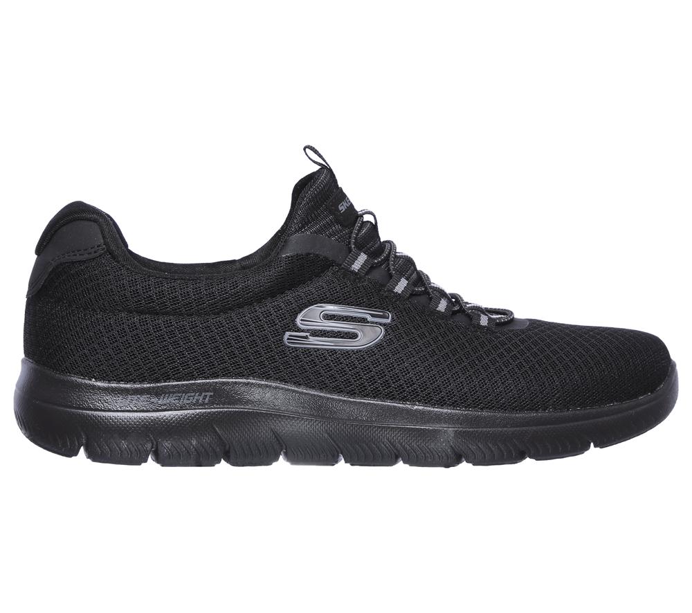 Men Skechers Summits Sneakers Black  USA |  2385-ASVBX