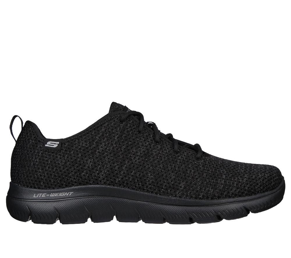 Men Skechers Summits - Doharis Sneakers Black  USA |  0461-AWDFU
