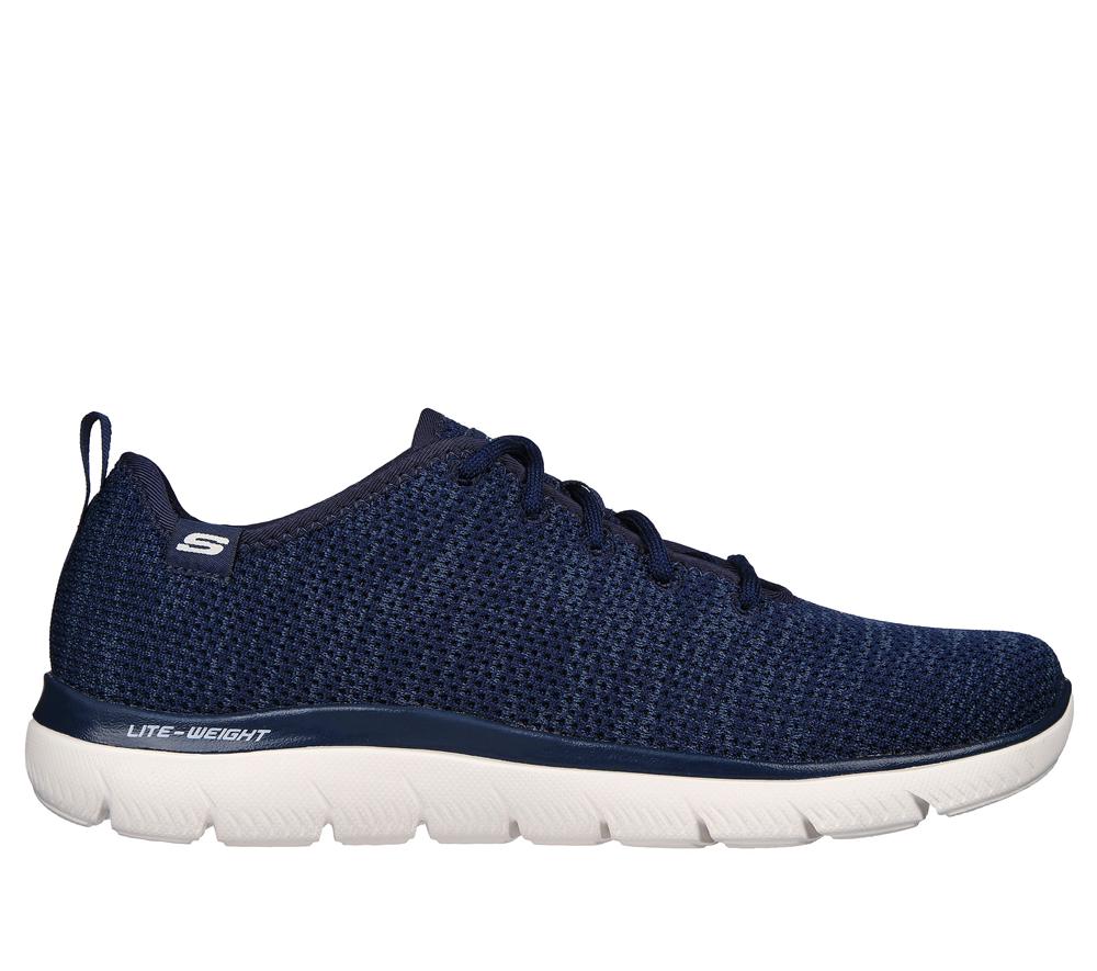 Men Skechers Summits - Doharis Sneakers Navy  USA |  1802-ICTRE