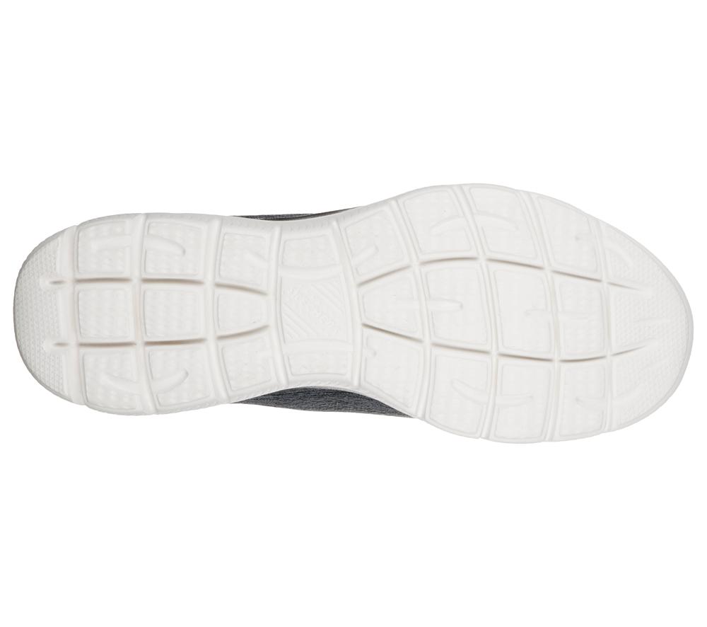 Men Skechers Summits - Louvin Slip On Shoes Black / White  USA |  6271-YZMRV