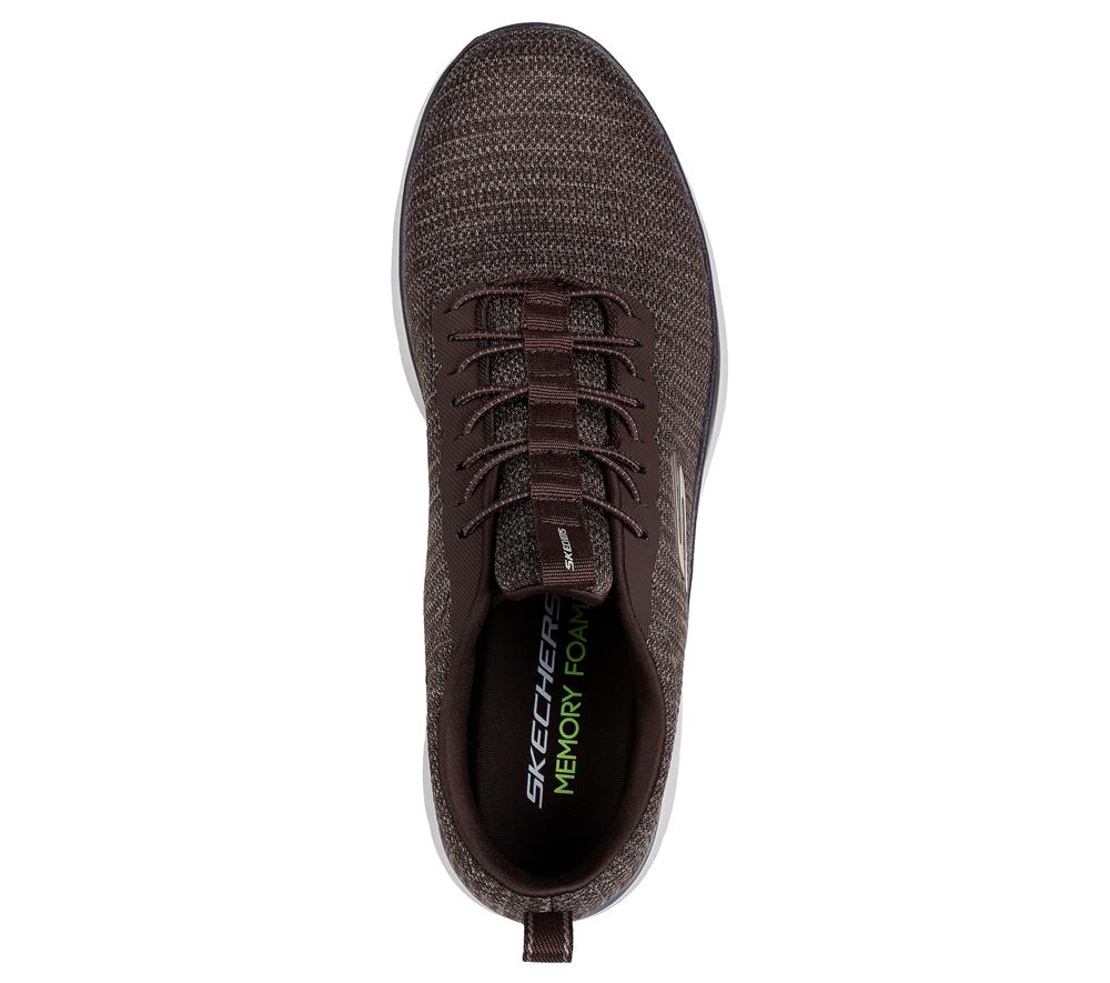 Men Skechers Summits - Sorenz Slip On Shoes Brown / Black  USA |  1749-QCAKE