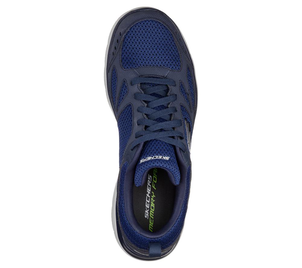 Men Skechers Summits - South Rim Lace Up Navy  USA |  3846-WCDGB