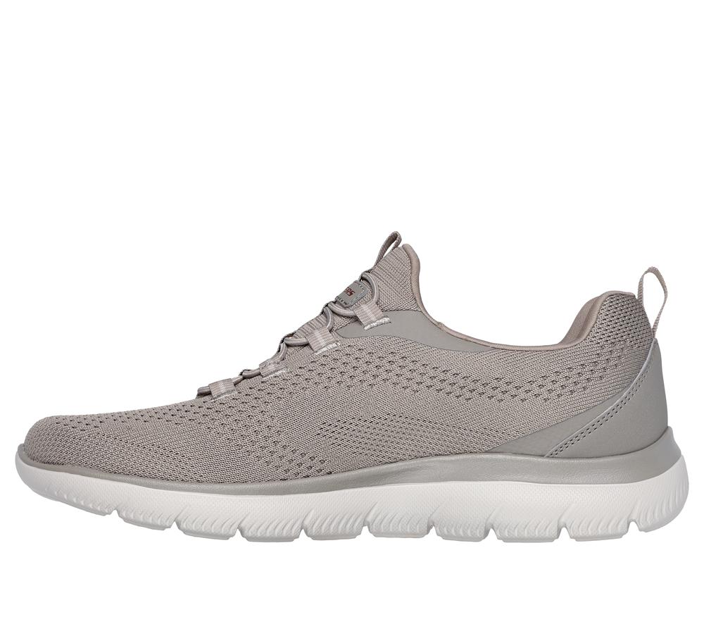 Men Skechers Summits - Tallo Sneakers Taupe Brown  USA |  4752-PQNDJ