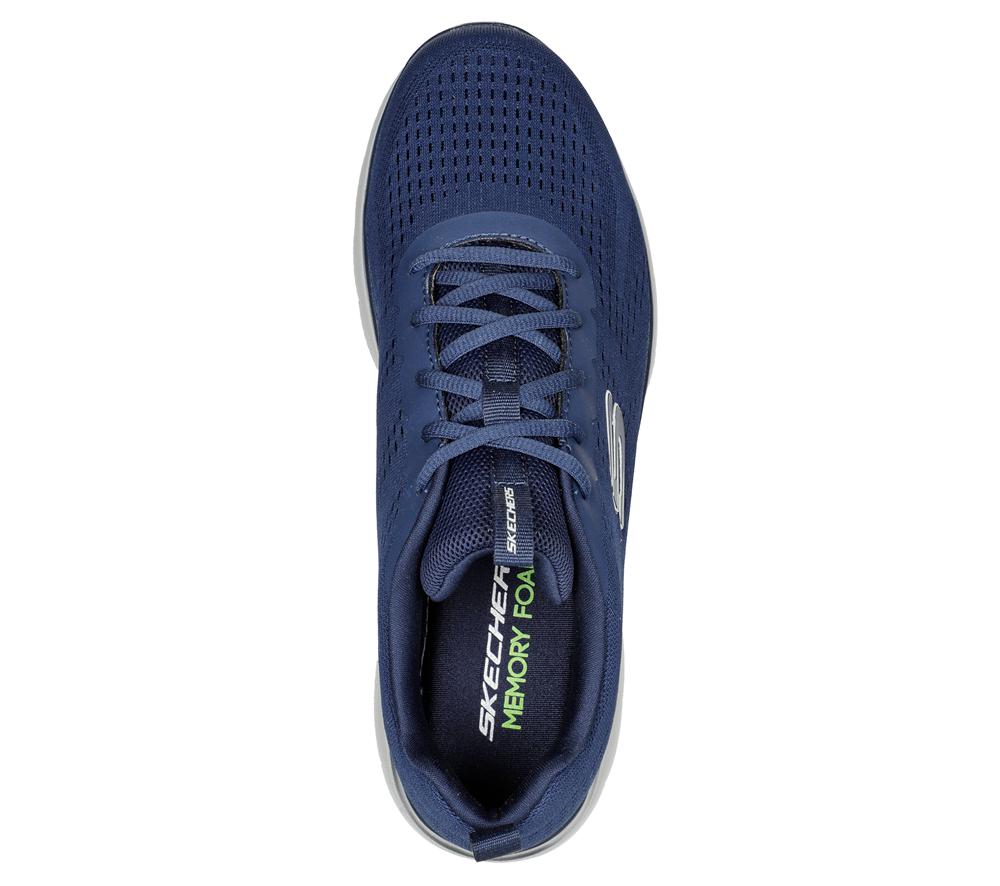 Men Skechers Summits - Torre Sneakers Navy / Gray  USA |  3417-OFNSW