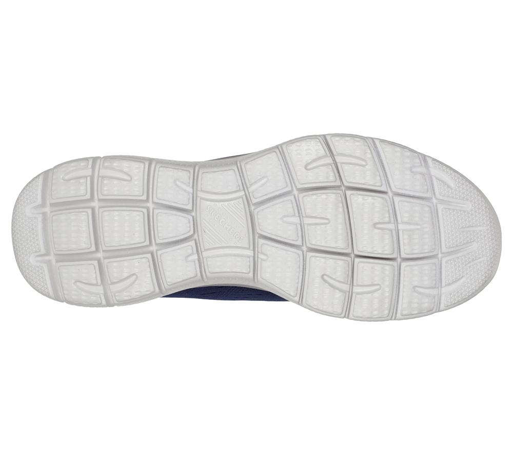 Men Skechers Summits - Torre Sneakers Navy / Gray  USA |  3417-OFNSW