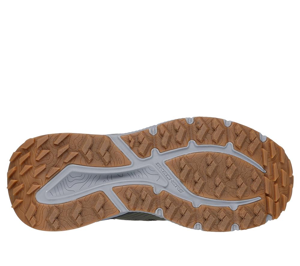 Men Skechers Switch Back - Venture Seeker Sneakers Green / Multicolor  USA |  9154-KZFUR