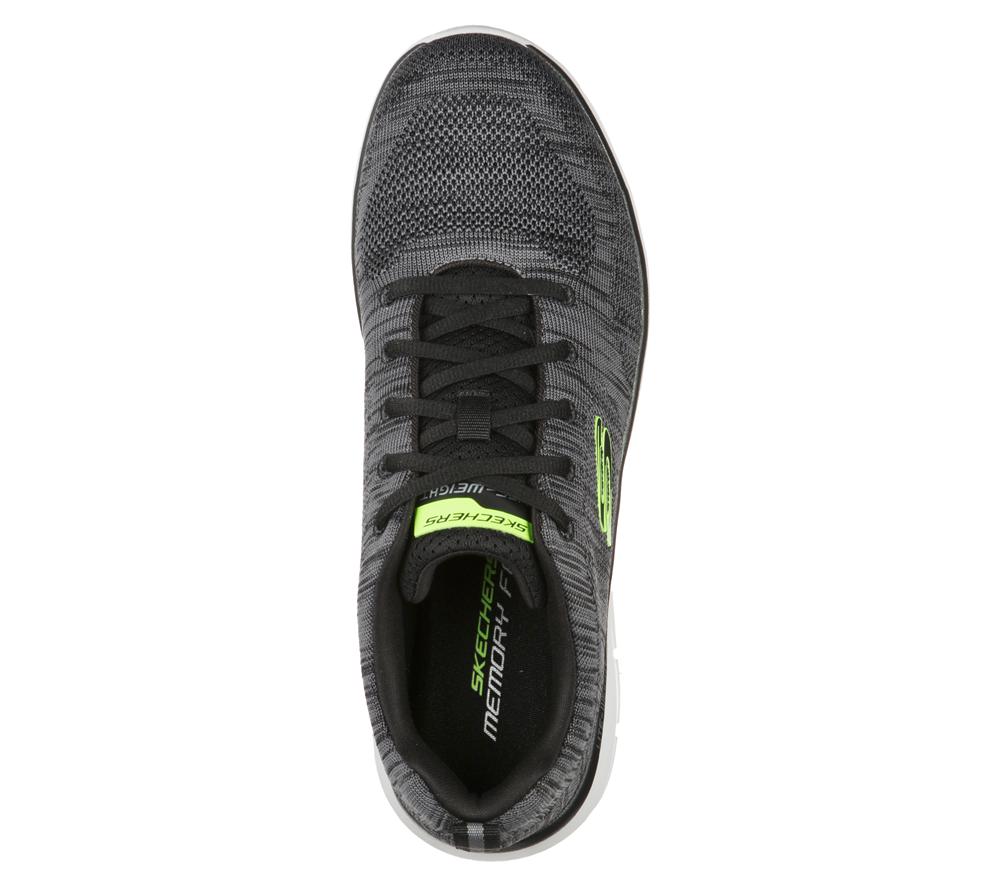 Men Skechers Track - Front Runner Sneakers Charcoal / Black  USA |  6350-NCTIU